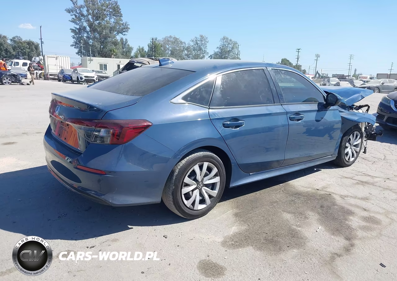 2026 Honda Civic Lx VIN:2HGFE2F2XTH504685 - 4