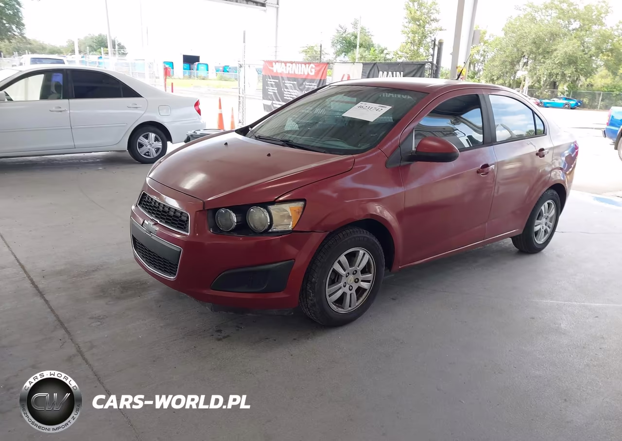 2012 Chevrolet Sonic 2Ls VIN:1G1JA5SH4C4132900 - 2