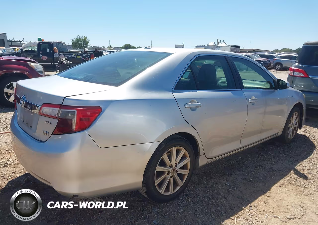 2012 Toyota Camry Hybrid Xle VIN:4T1BD1FK3CU039881 - 4