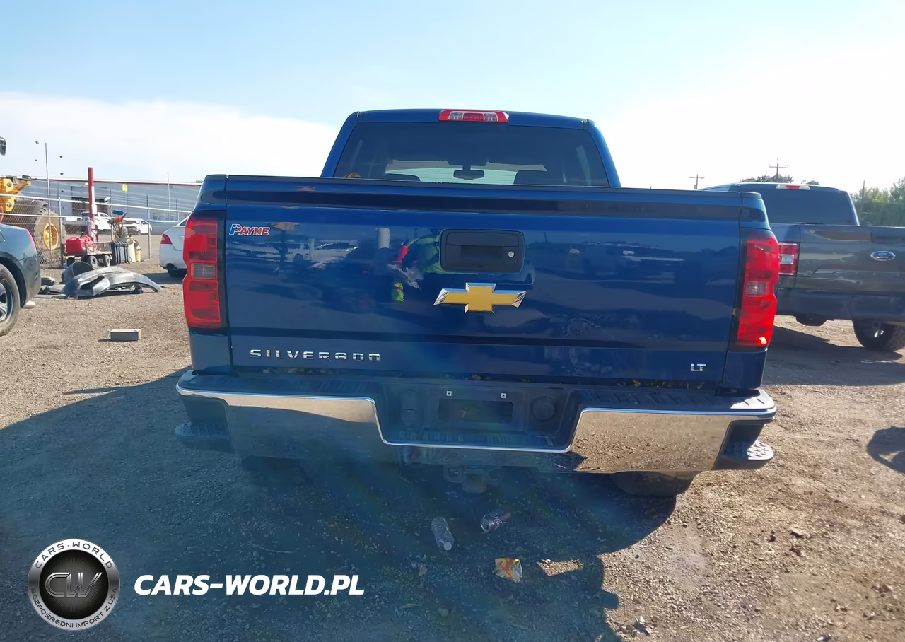 2015 Chevrolet Silverado 1500 2Lt VIN:3GCUKREC6FG184254 - 16