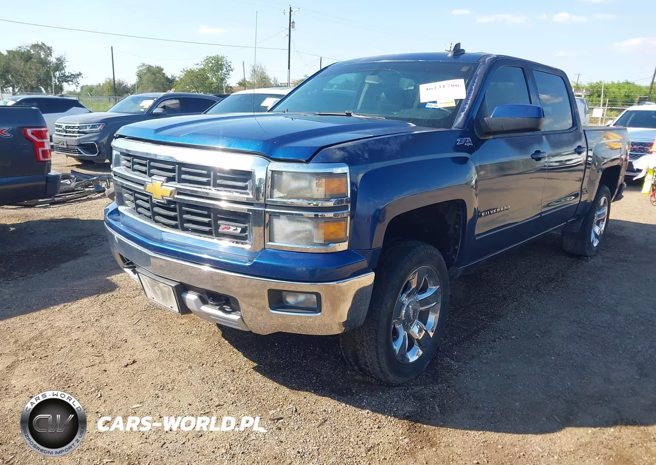 2015 Chevrolet Silverado 1500 2Lt VIN:3GCUKREC6FG184254 - 2