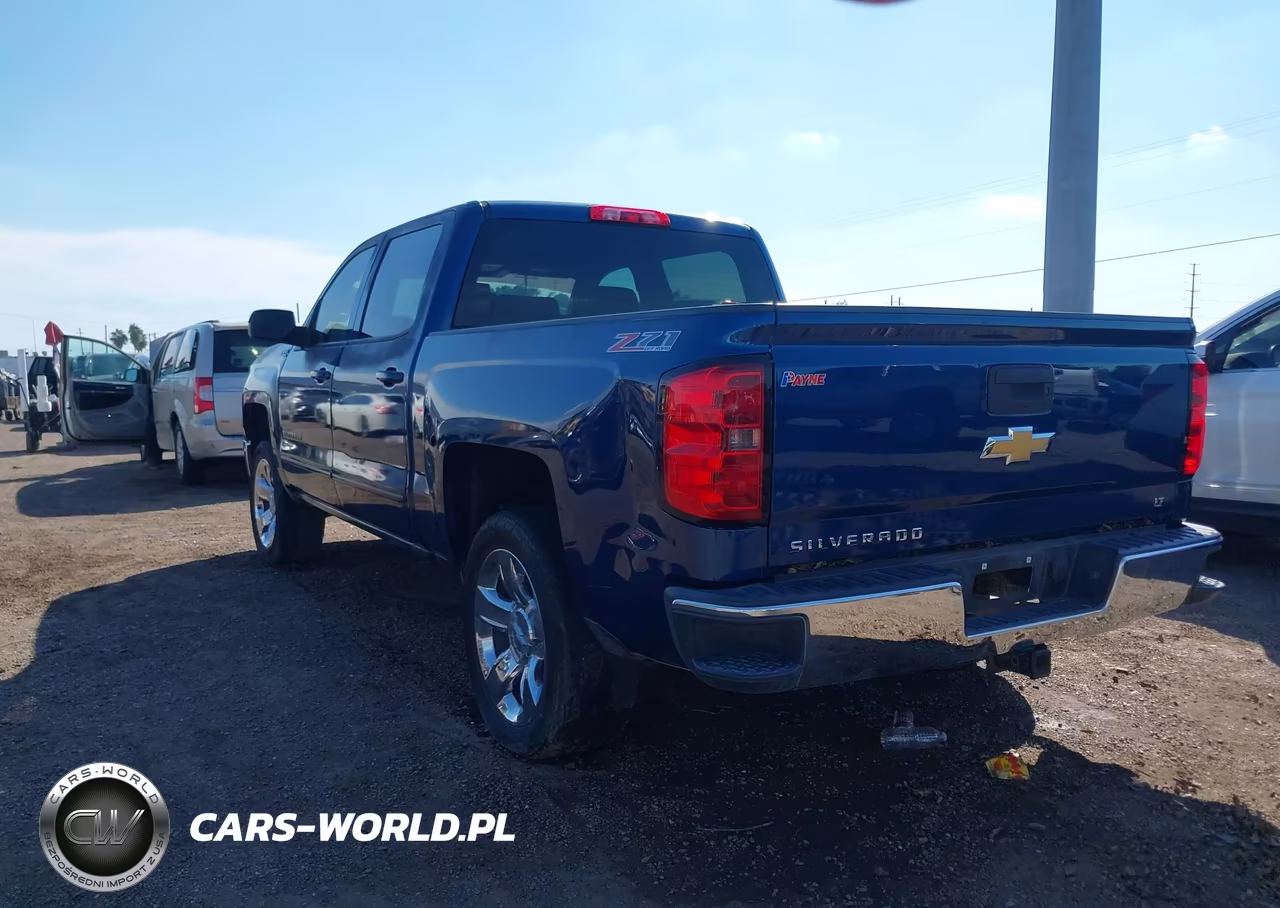 2015 Chevrolet Silverado 1500 2Lt VIN:3GCUKREC6FG184254 - 3
