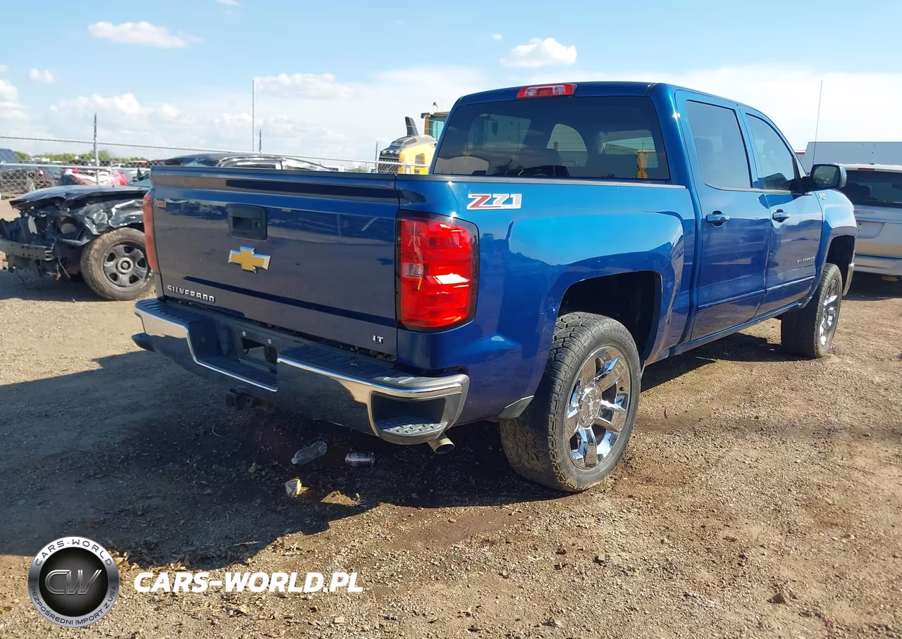 2015 Chevrolet Silverado 1500 2Lt VIN:3GCUKREC6FG184254 - 4