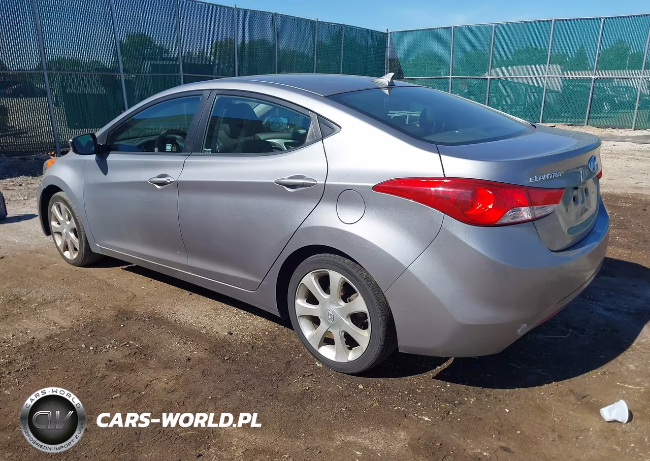2013 Hyundai Elantra Limited VIN:KMHDH4AE7DU710017 - 3