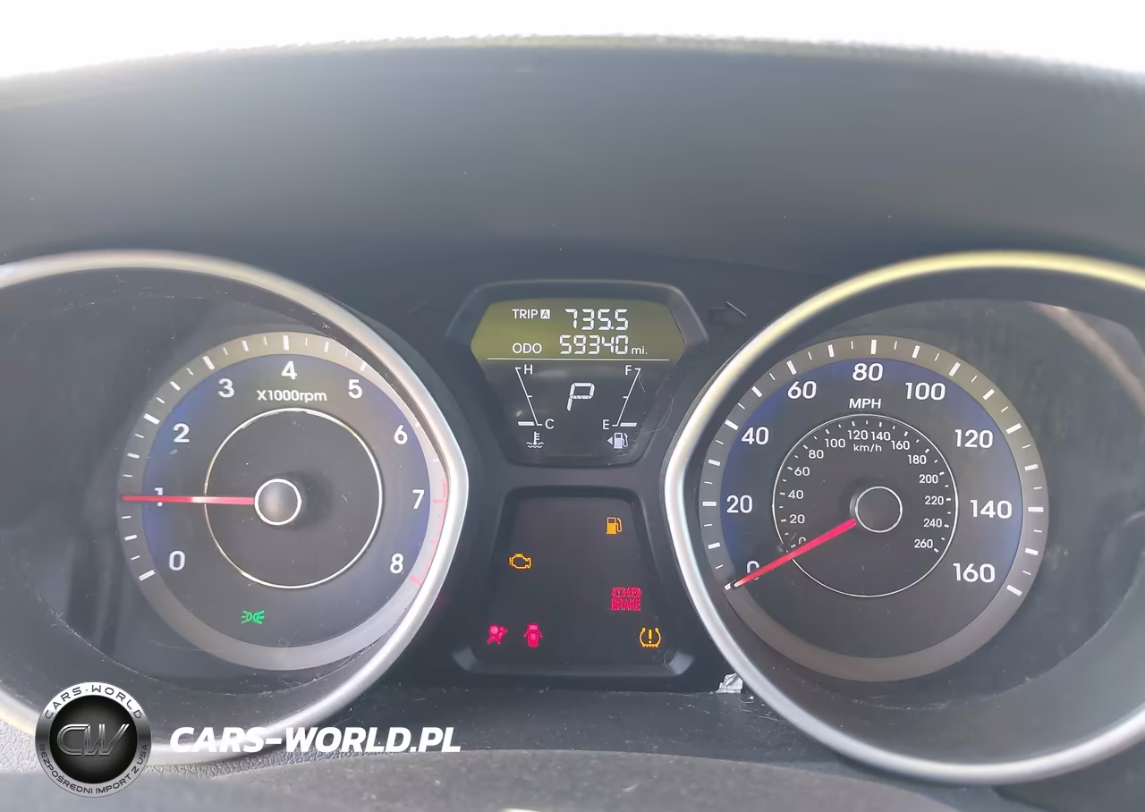 2013 Hyundai Elantra Limited VIN:KMHDH4AE7DU710017 - 7