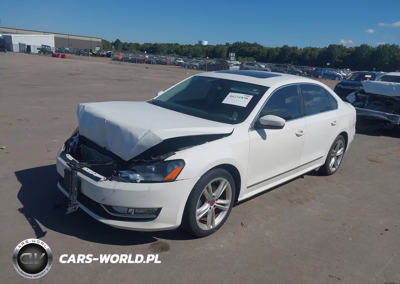 2015 Volkswagen Passat 1.8T Sel Premium VIN:1VWCT7A33FC046402 - 2