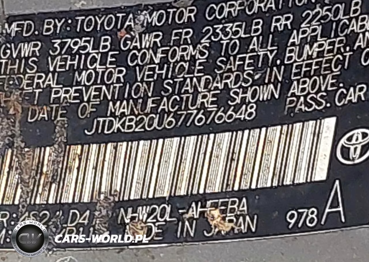2007 Toyota Prius VIN:JTDKB20U677676648 - 9