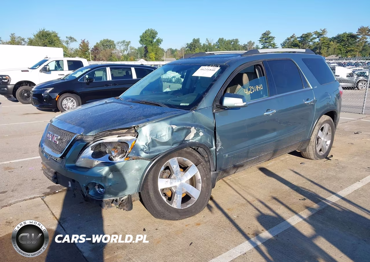 2010 GMC Acadia Slt-2 VIN:1GKLRNED3AJ152091 - 2