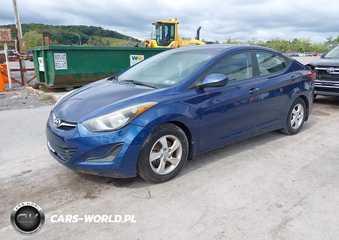 2015 Hyundai Elantra Se VIN:5NPDH4AE6FH556899 - 2