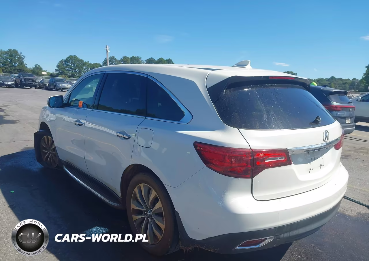 2014 Acura Mdx Technology Package VIN:5FRYD3H49EB011392 - 3
