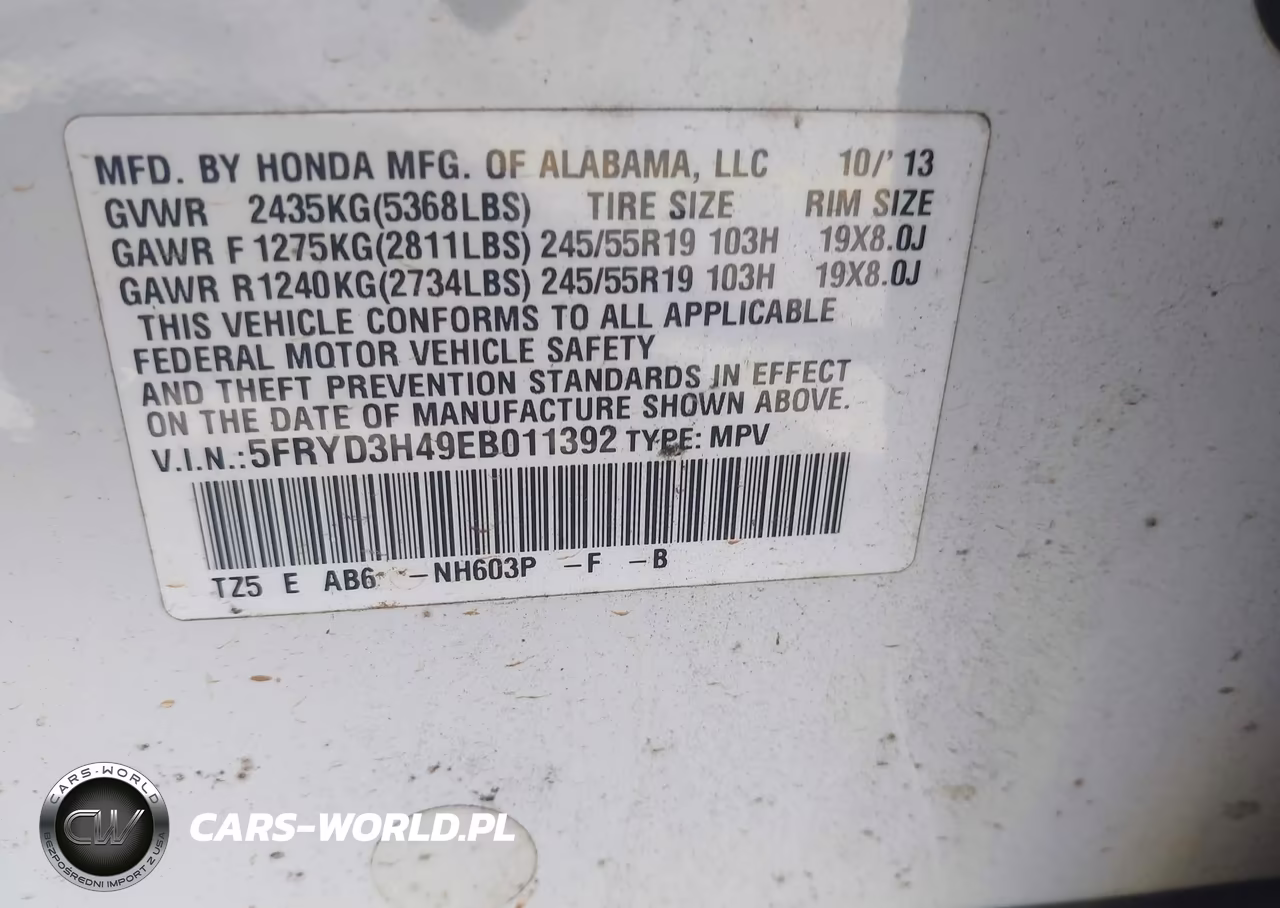 2014 Acura Mdx Technology Package VIN:5FRYD3H49EB011392 - 9