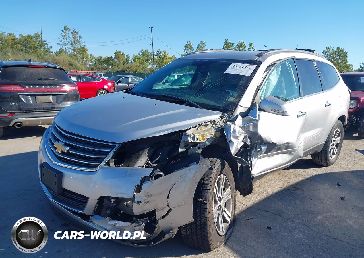 2015 Chevrolet Traverse 2Lt VIN:1GNKRHKDXFJ363929 - 2