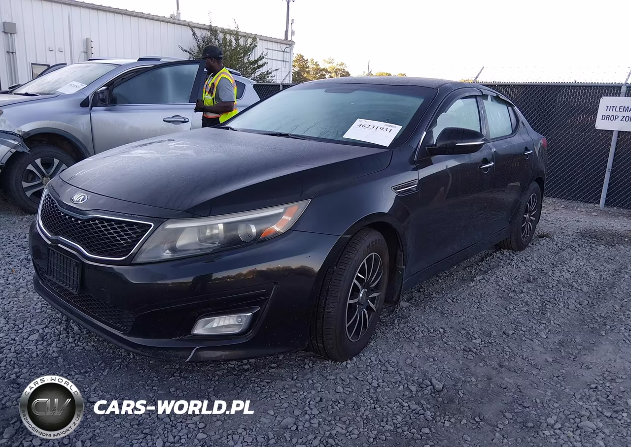 2015 Kia Optima Lx VIN:KNAGM4A79F5660276 - 2