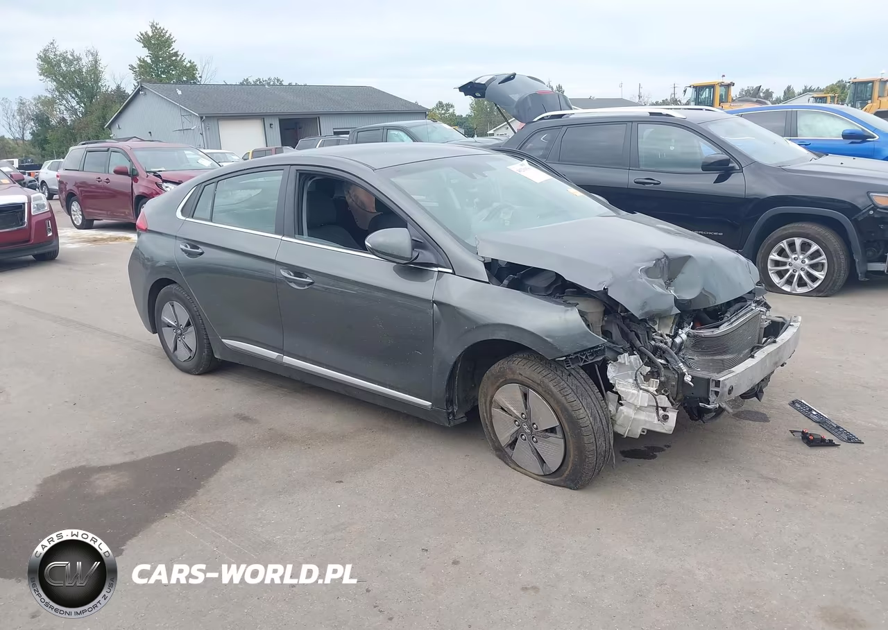 2022 Hyundai Ioniq Hybrid Se VIN:KMHC75LC9NU280184 - 1
