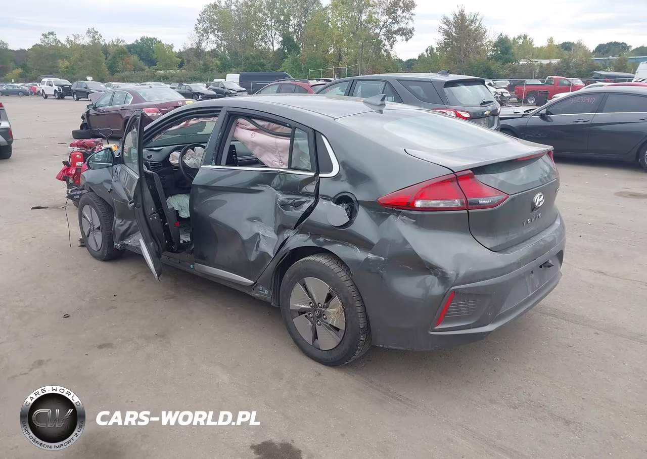 2022 Hyundai Ioniq Hybrid Se VIN:KMHC75LC9NU280184 - 3