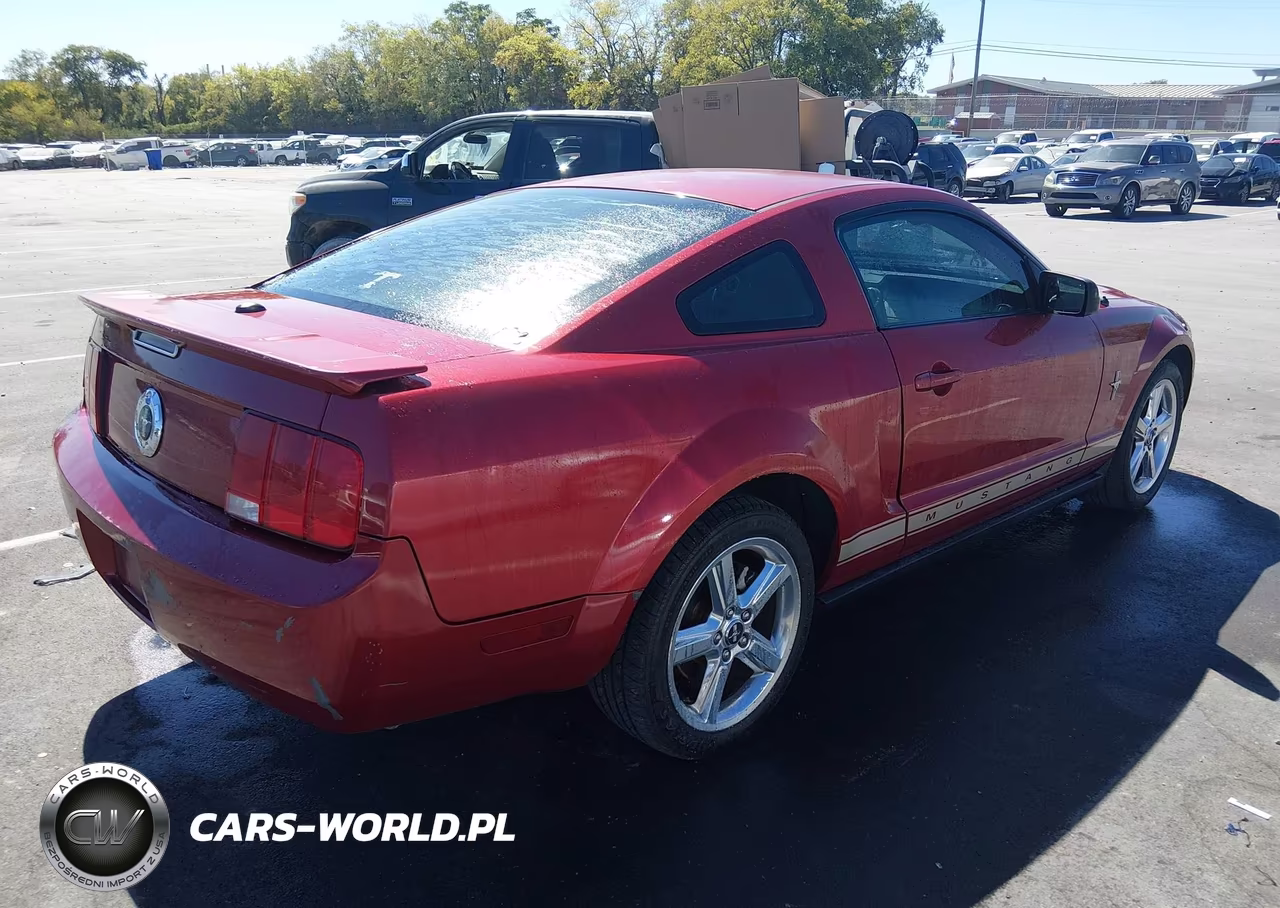 2008 Ford Mustang V6 Deluxe-V6 Premium VIN:1ZVHT80N585107660 - 4
