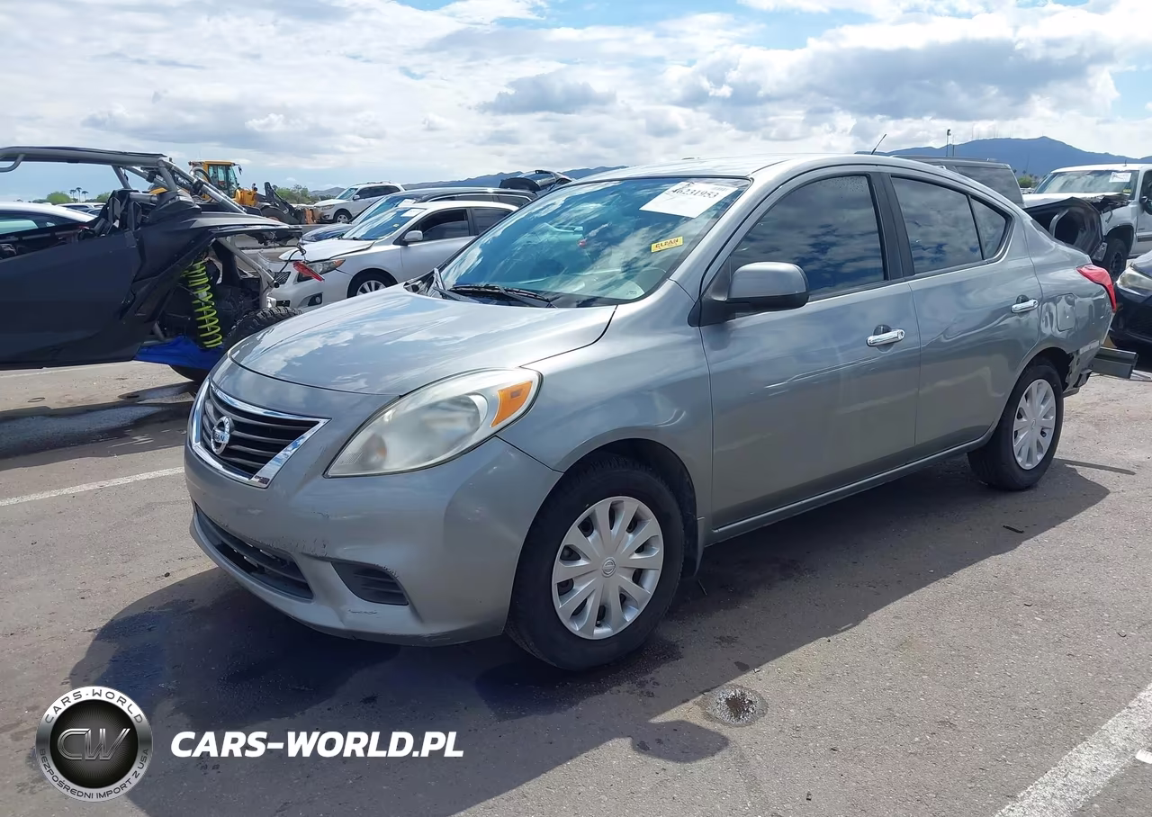 2012 Nissan Versa 1.6 Sv VIN:3N1CN7APXCL848349 - 2