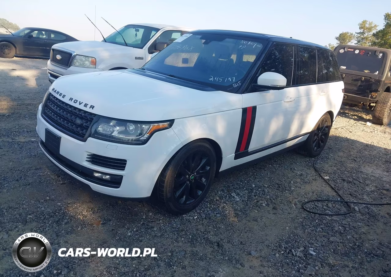 2016 Land Rover Range Rover 3.0L V6 Supercharged Hse VIN:SALGS2VF9GA245197 - 2