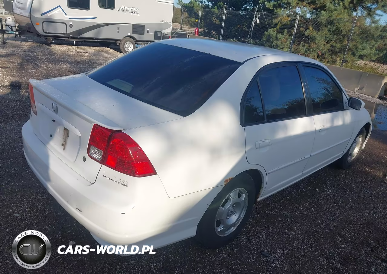 2005 Honda Civic Hybrid VIN:JHMES96615S012460 - 4