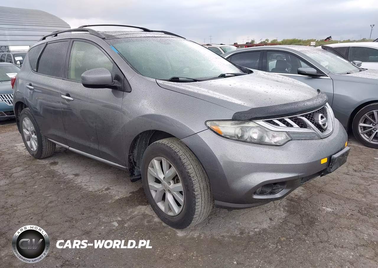 2013 Nissan Murano Sl VIN:JN8AZ1MU5DW209626 - 1