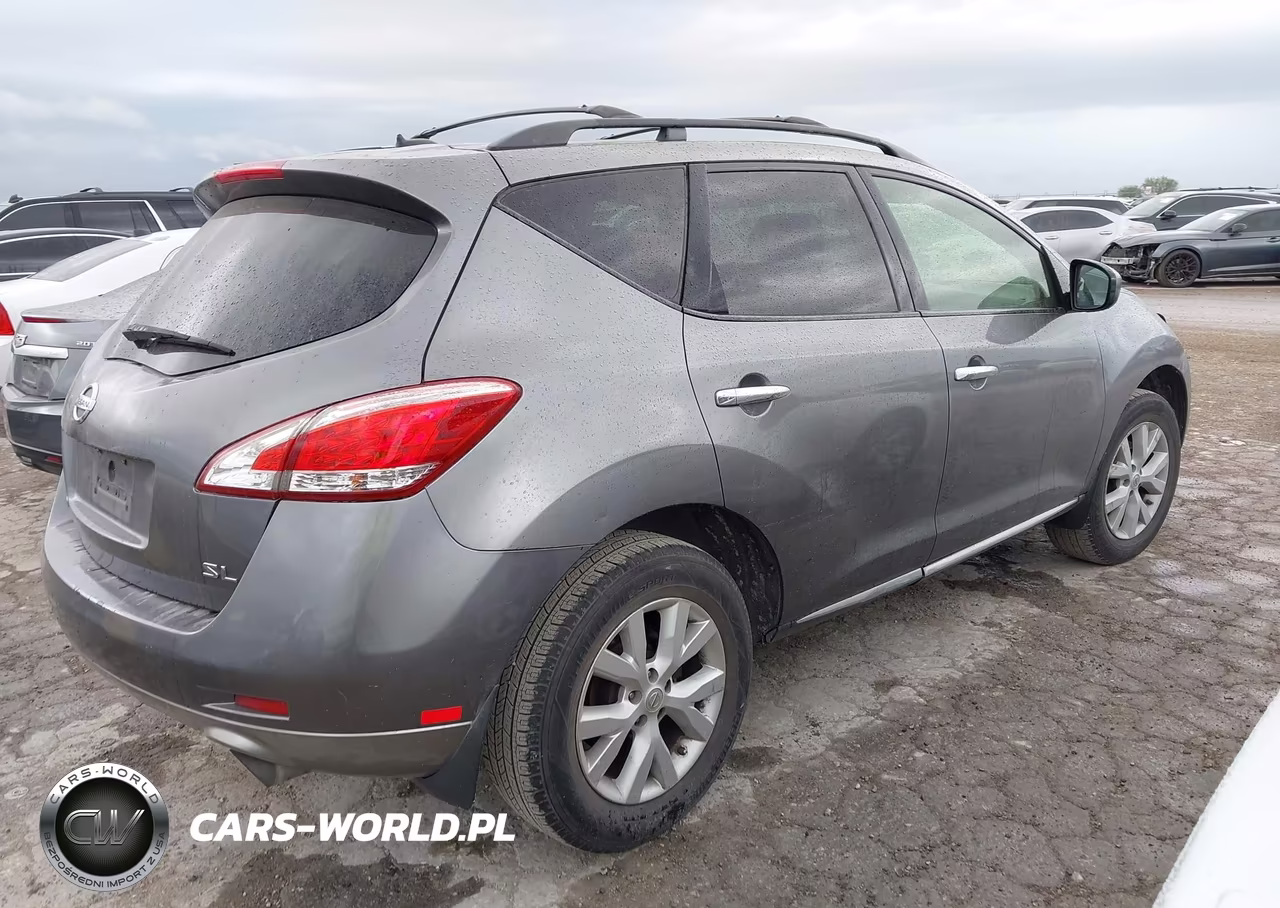 2013 Nissan Murano Sl VIN:JN8AZ1MU5DW209626 - 4