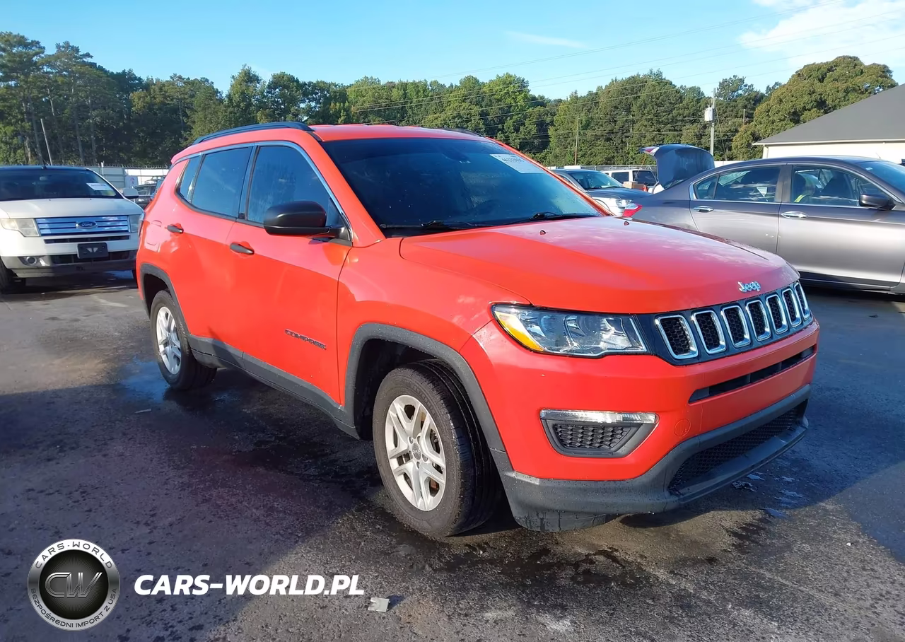 2020 Jeep Compass Sport Fwd VIN:3C4NJCAB8LT151146 - 1