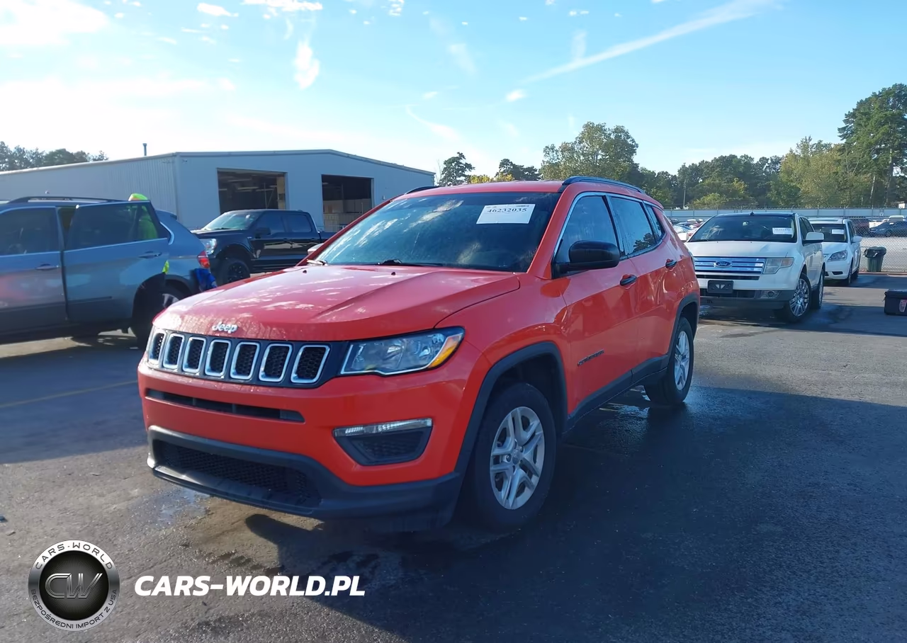 2020 Jeep Compass Sport Fwd VIN:3C4NJCAB8LT151146 - 2