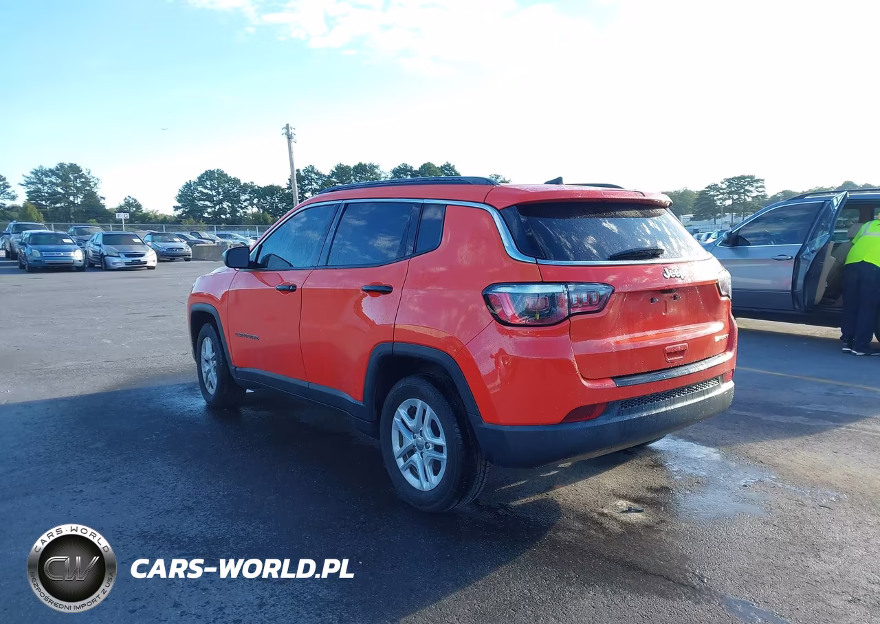 2020 Jeep Compass Sport Fwd VIN:3C4NJCAB8LT151146 - 3