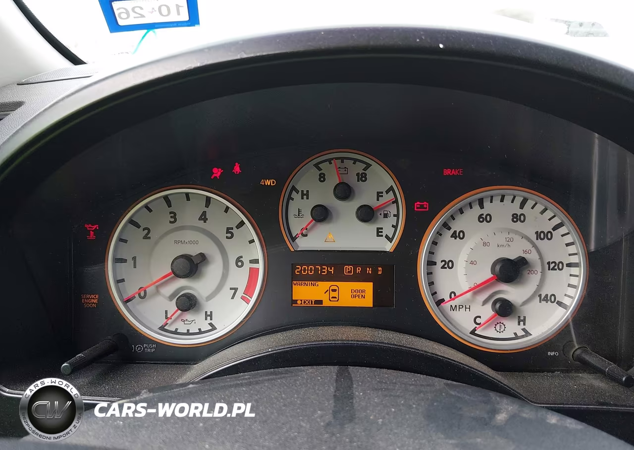 2010 Nissan Titan Pro-4X VIN:1N6BA0EC0AN315519 - 7