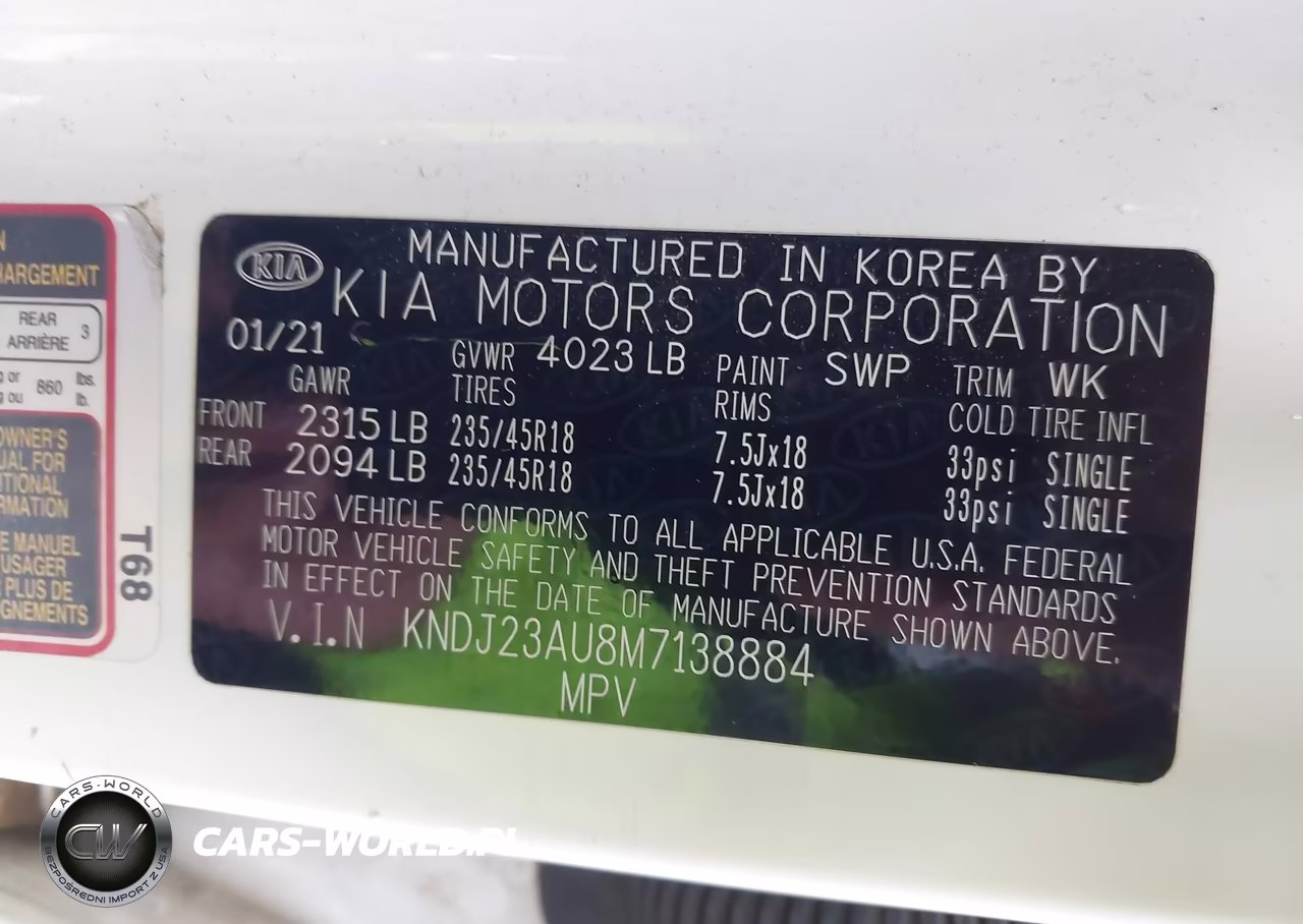 2021 Kia Soul X-Line VIN:KNDJ23AU8M7138884 - 9