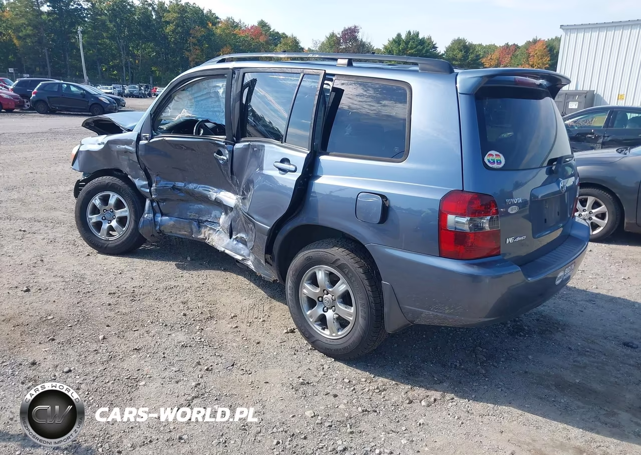 2007 Toyota Highlander V6 VIN:JTEEP21A170230186 - 3