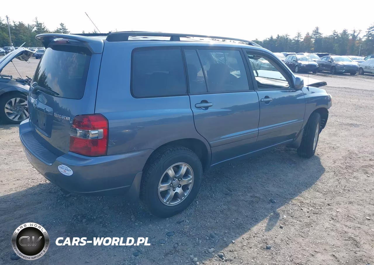 2007 Toyota Highlander V6 VIN:JTEEP21A170230186 - 4