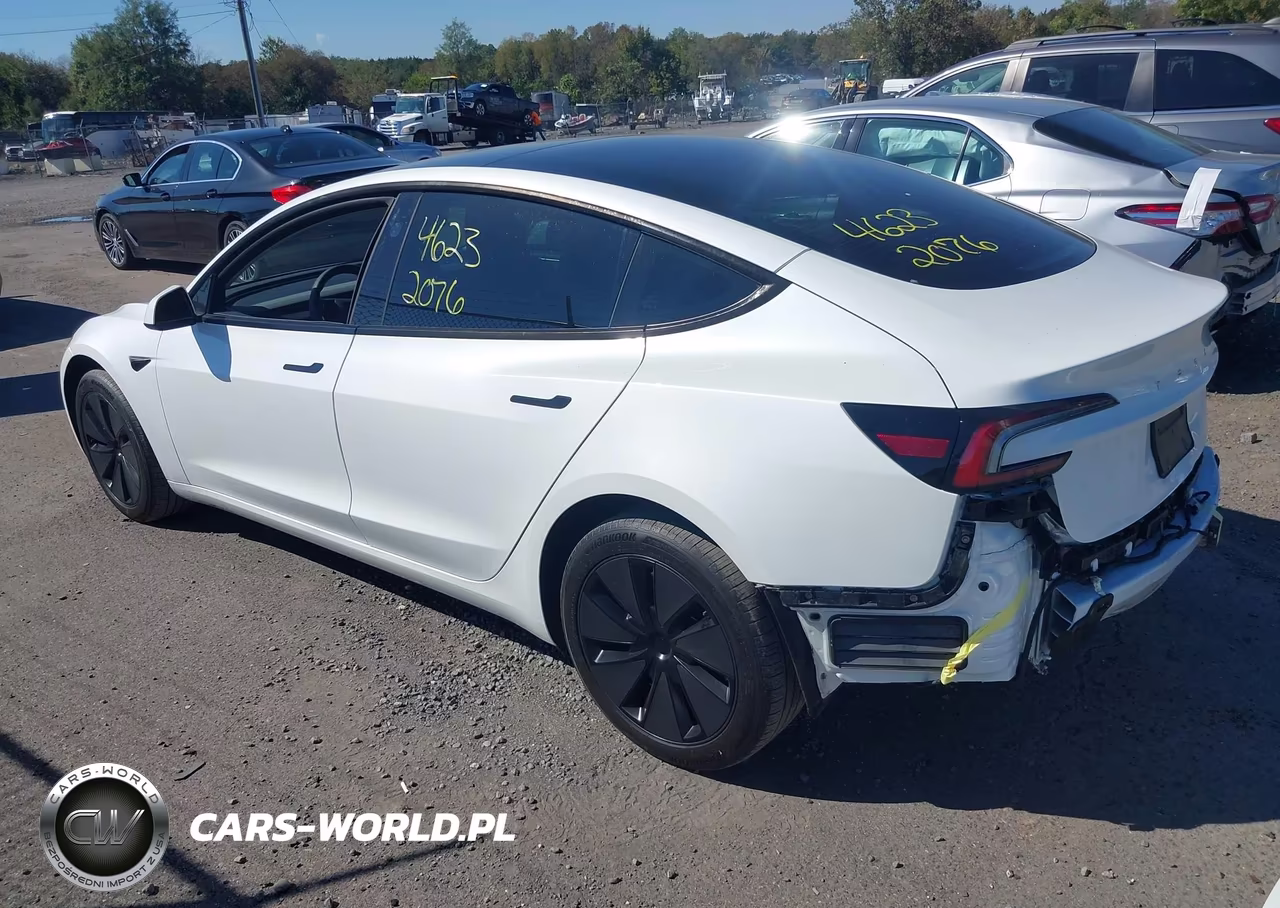 2025 Tesla Model 3 Long Range Rear-Wheel Drive-Standard Rear-Wheel Drive VIN:5YJ3E1EA3SF010354 - 3
