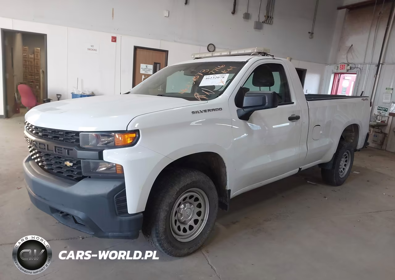 2021 Chevrolet Silverado 1500 4Wd Long Bed Wt VIN:3GCNYAEH9MG307719 - 2
