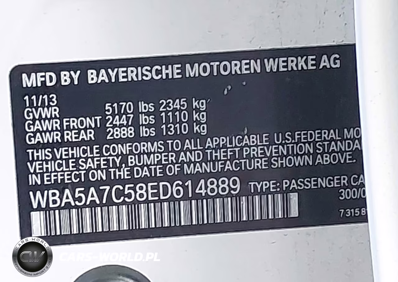 2014 BMW 528I xDrive VIN:WBA5A7C58ED614889 - 9