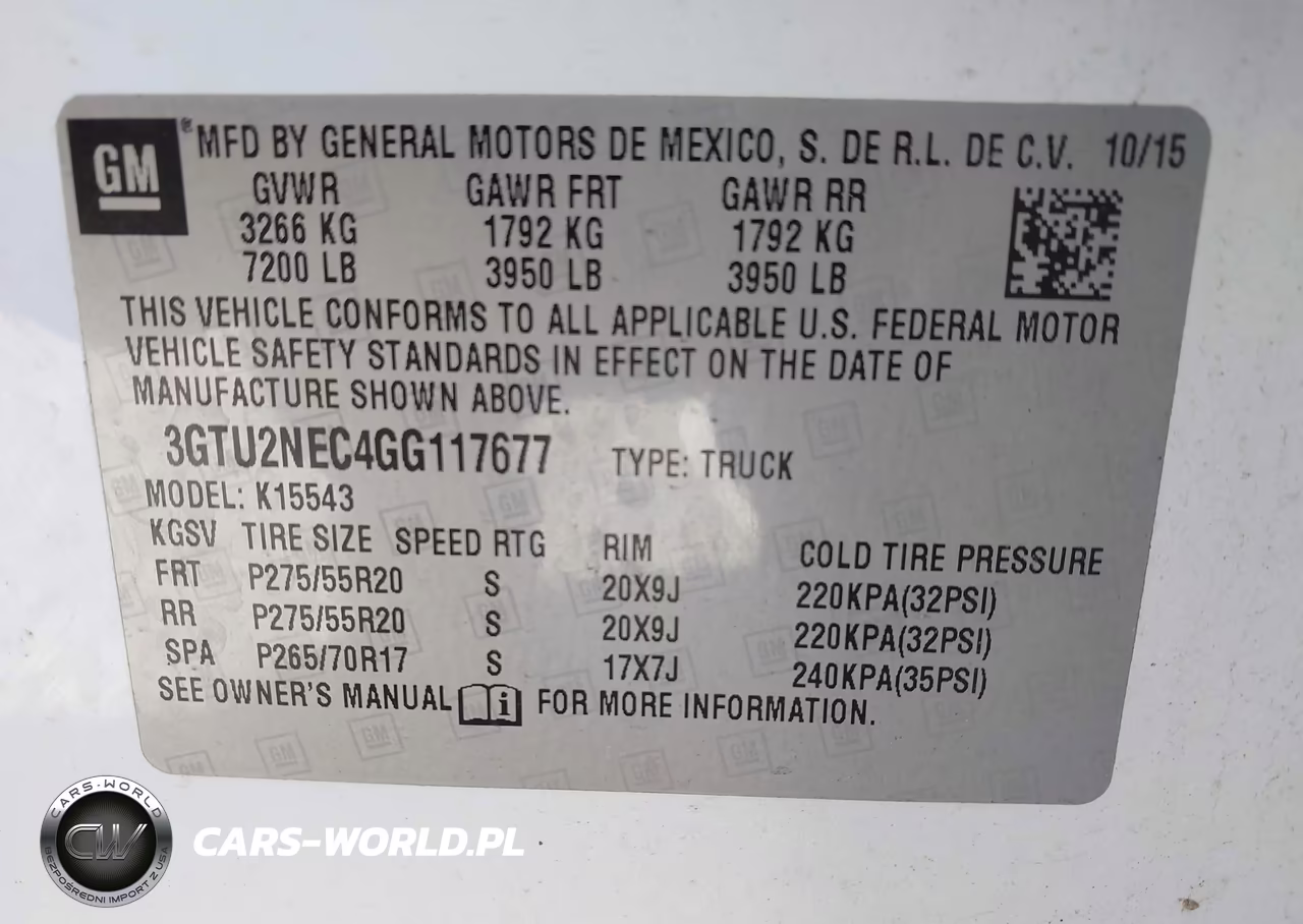 2016 GMC Sierra 1500 Slt VIN:3GTU2NEC4GG117677 - 9