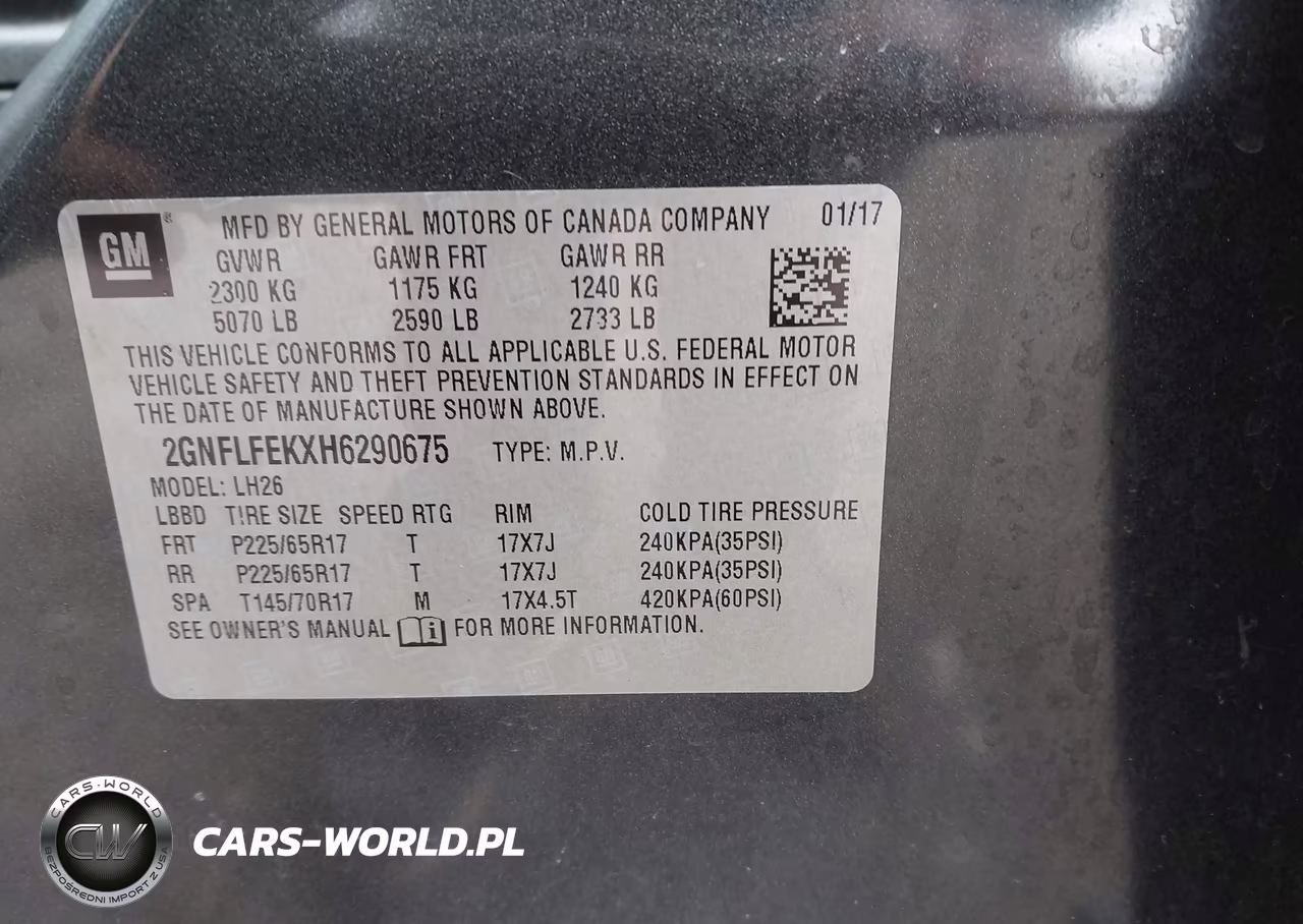 2017 Chevrolet Equinox Lt VIN:2GNFLFEKXH6290675 - 9