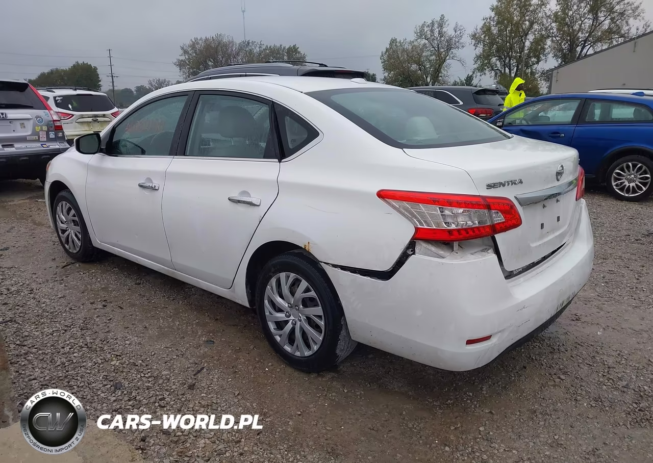 2015 Nissan Sentra Sv VIN:3N1AB7AP5FY220013 - 3
