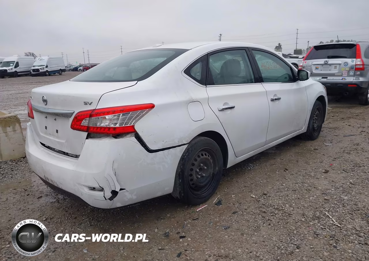2015 Nissan Sentra Sv VIN:3N1AB7AP5FY220013 - 4
