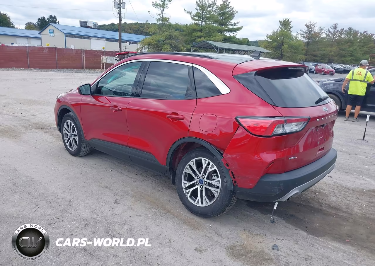2022 Ford Escape Sel VIN:1FMCU9H67NUB67546 - 3