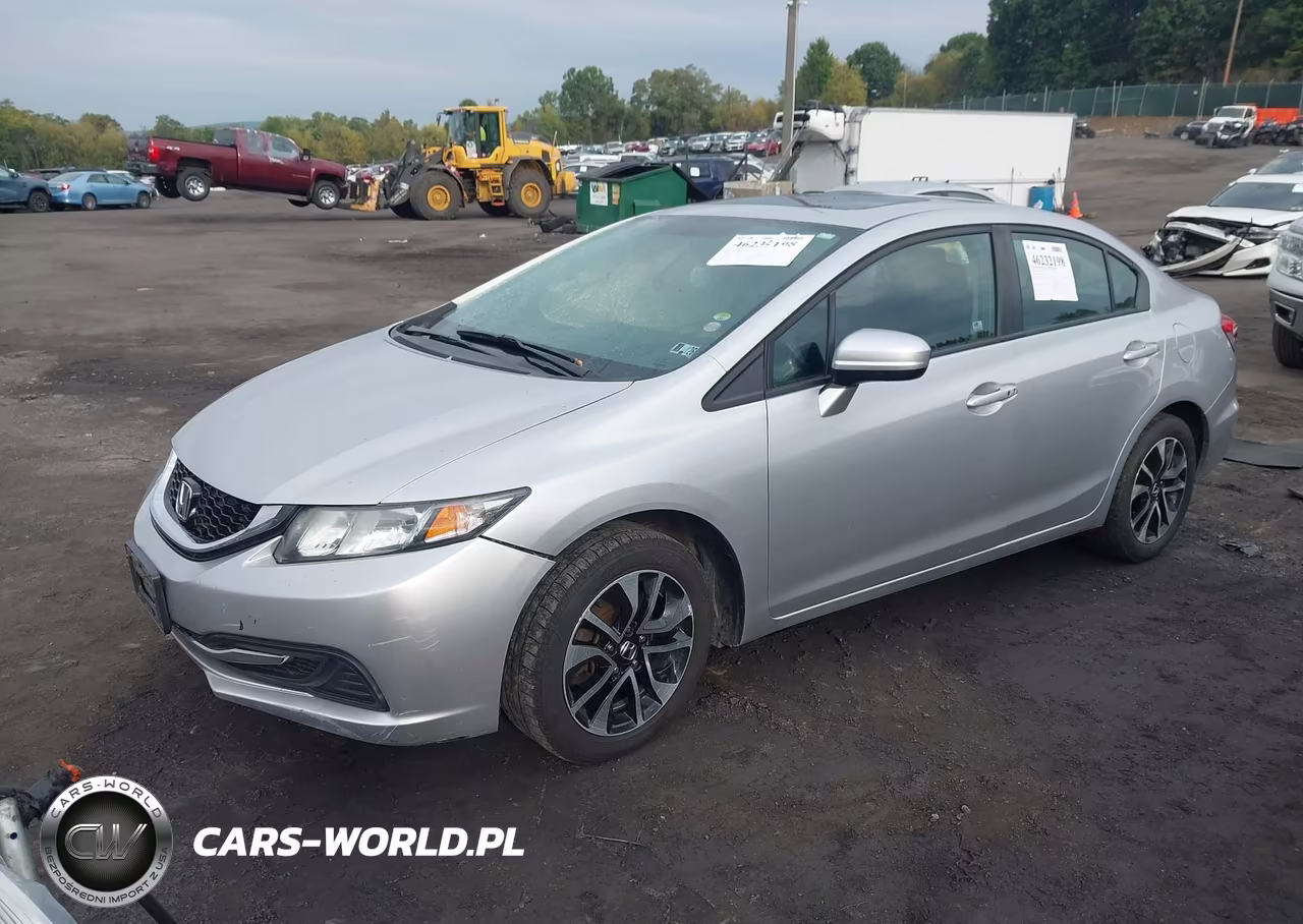 2015 Honda Civic Ex VIN:19XFB2F87FE205859 - 2