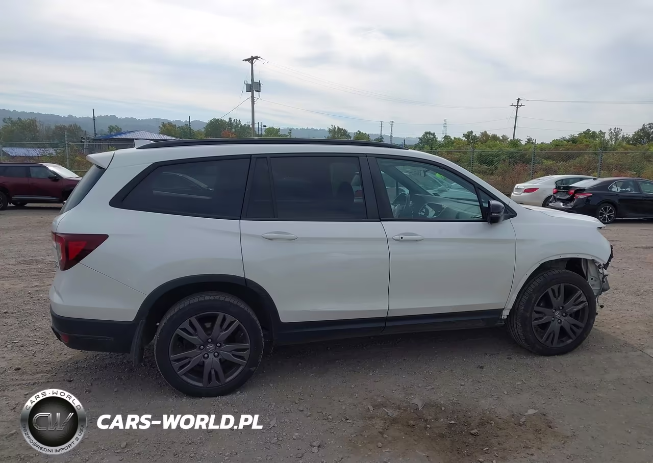 2022 Honda Pilot Awd Sport VIN:5FNYF6H35NB059525 - 14