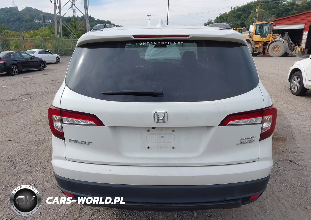 2022 Honda Pilot Awd Sport VIN:5FNYF6H35NB059525 - 17