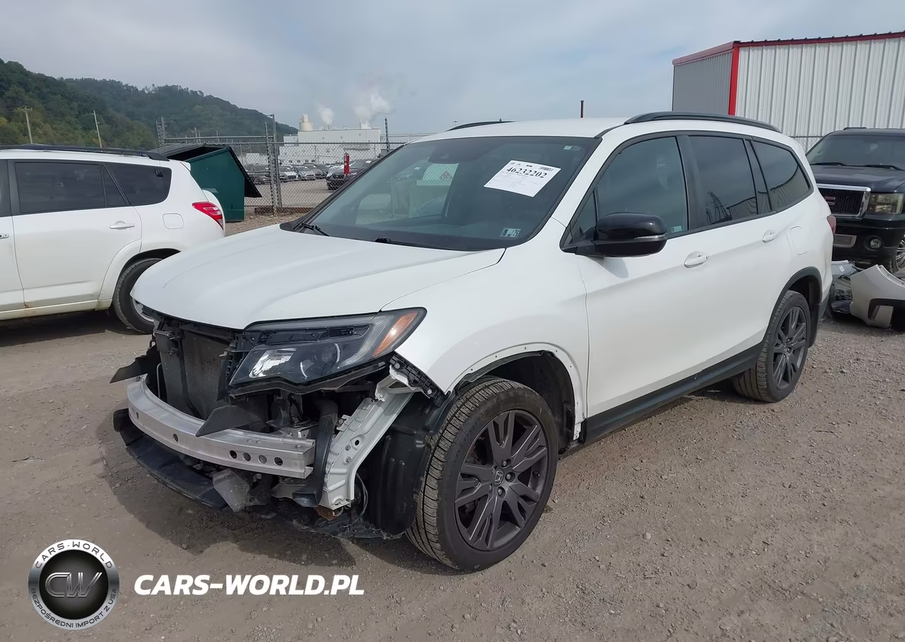 2022 Honda Pilot Awd Sport VIN:5FNYF6H35NB059525 - 2