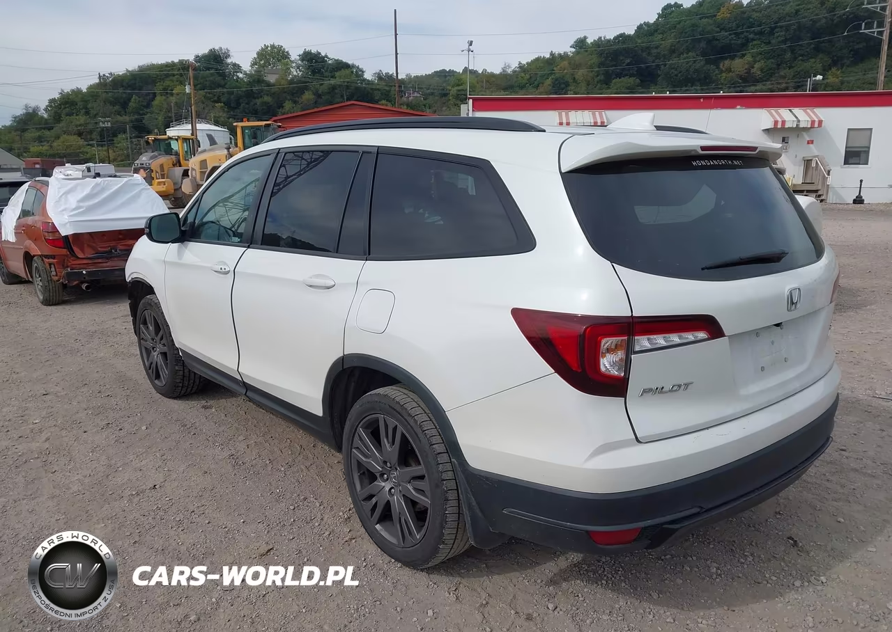 2022 Honda Pilot Awd Sport VIN:5FNYF6H35NB059525 - 3