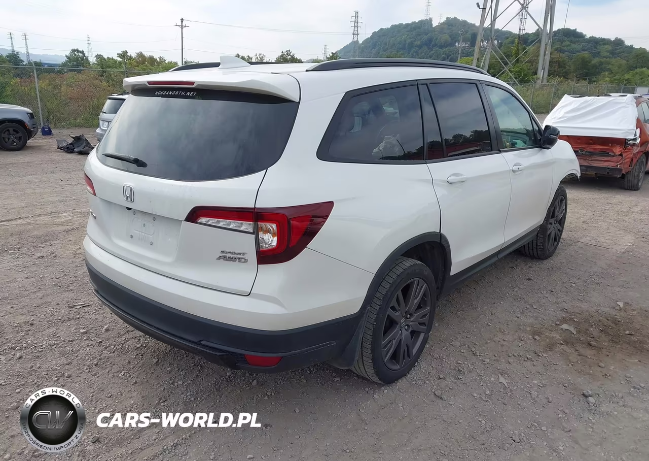2022 Honda Pilot Awd Sport VIN:5FNYF6H35NB059525 - 4