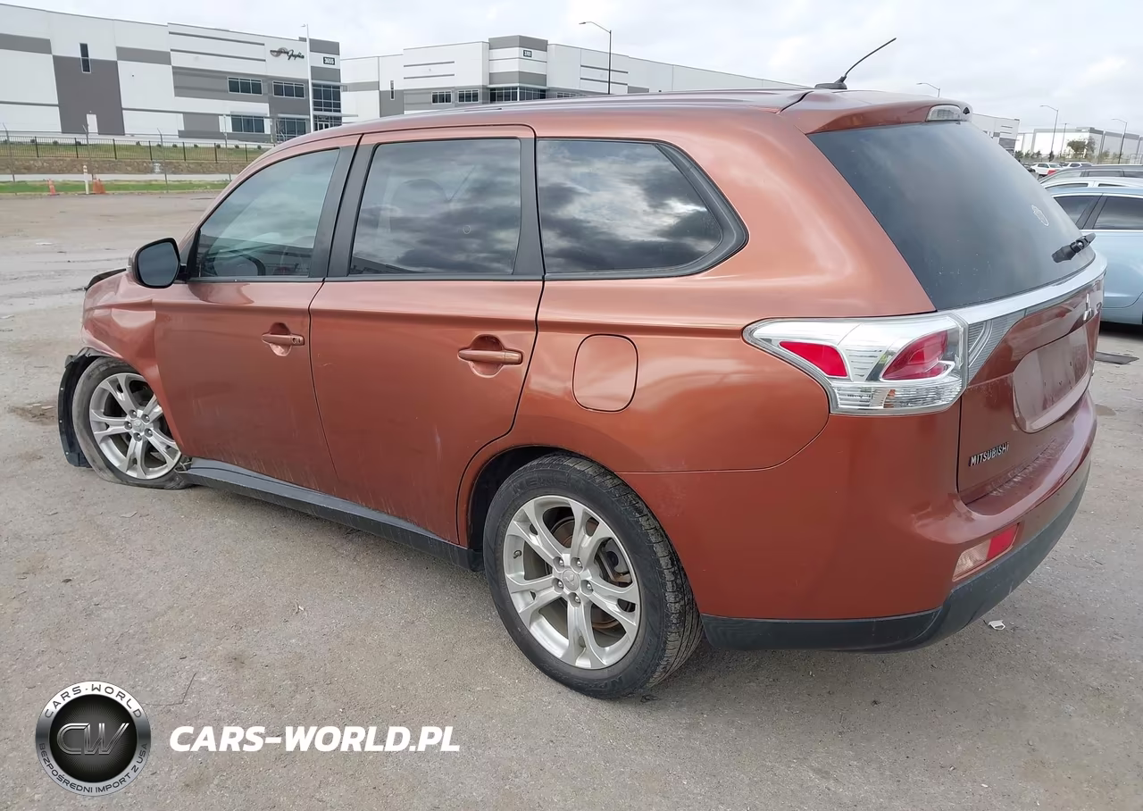 2014 Mitsubishi Outlander Se VIN:JA4AD3A36EZ020074 - 3
