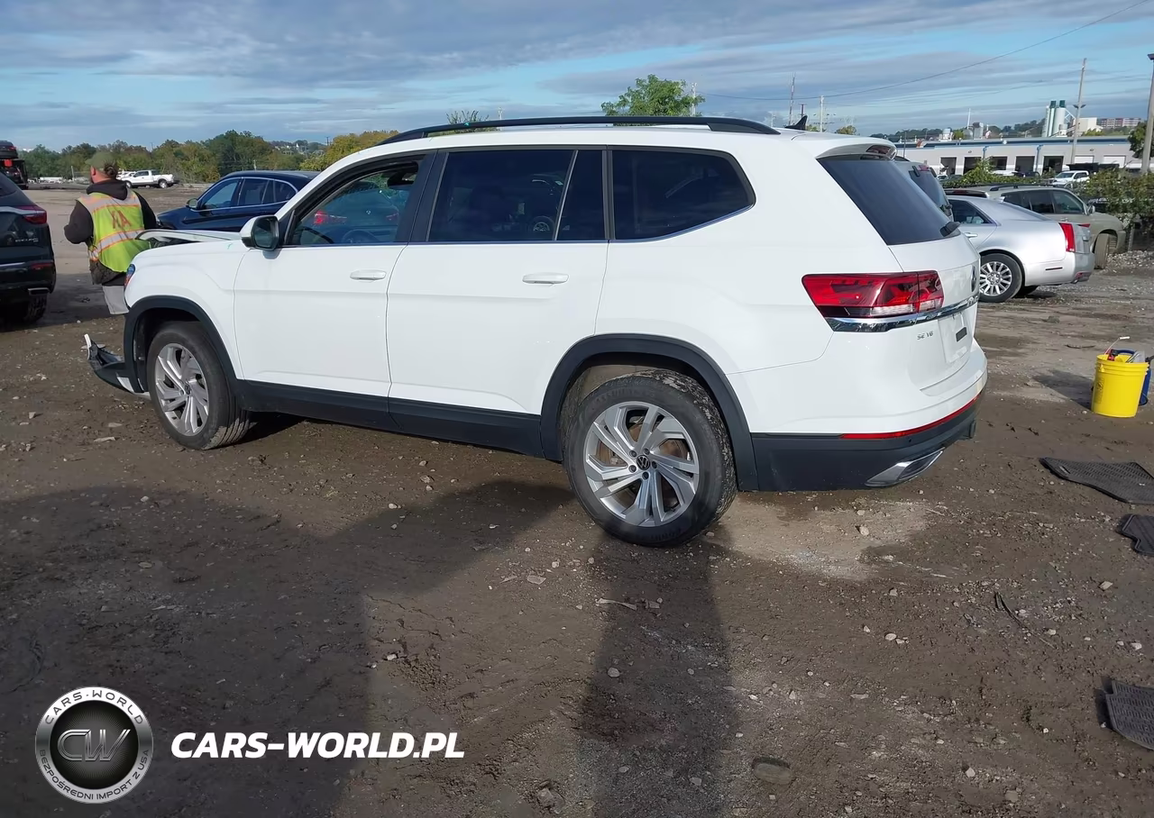 2021 Volkswagen Atlas 3.6L V6 Se W-Technology VIN:1V2KR2CA7MC508435 - 3