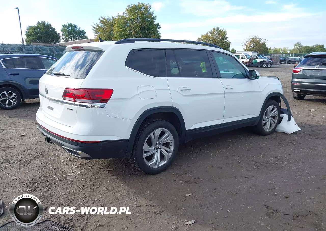 2021 Volkswagen Atlas 3.6L V6 Se W-Technology VIN:1V2KR2CA7MC508435 - 4