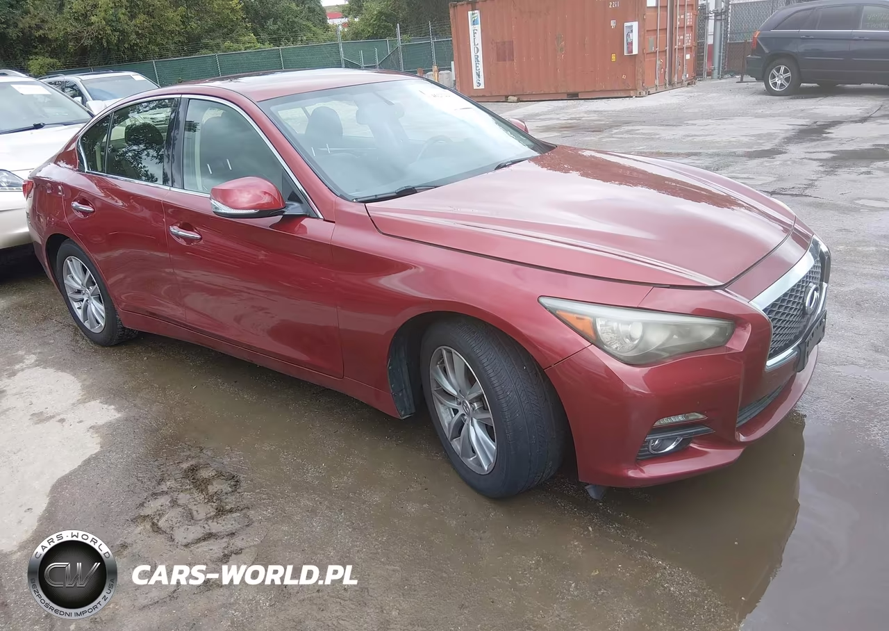 2014 Infiniti Q50 Premium VIN:JN1BV7AR3EM680740 - 1
